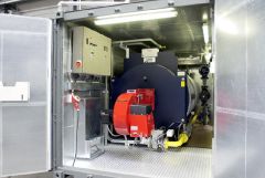 akoestishe iso container stoomketle