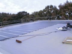 Energiedak i.c.m. pvc dakbedekking